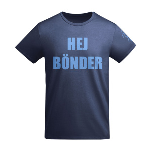 T-shirt Hej Bönder/Vi é DIF marin